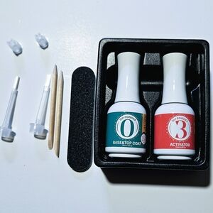 Dip Powder Liquid 2-in-1 Base & Top Coat and Activator Set
